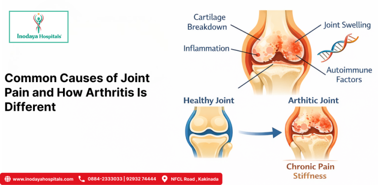 Common Causes of Joint Pain and How Arthritis Is Different