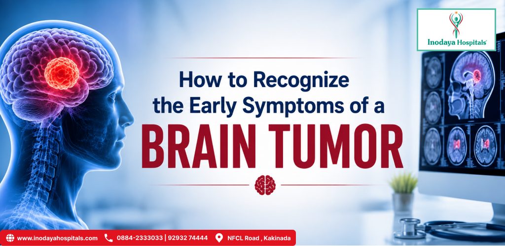 how to recognize the early symptoms of a brain tumor